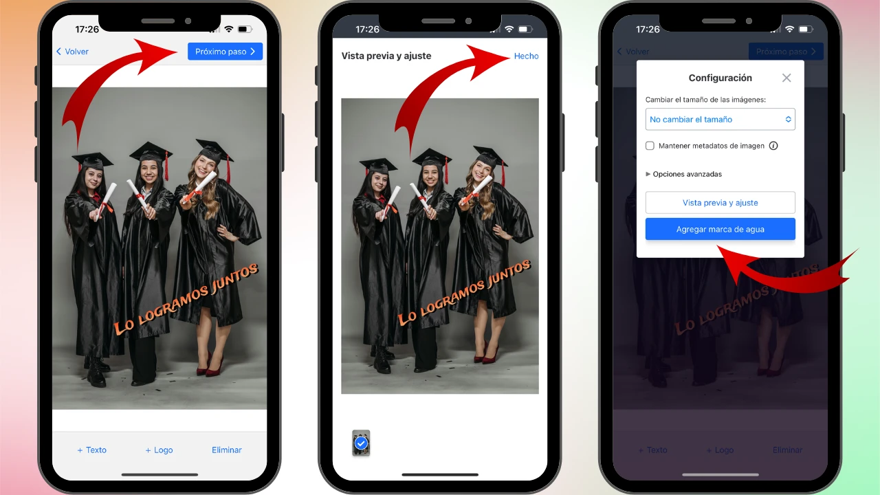 cómo añadir texto a una imagen en iphone