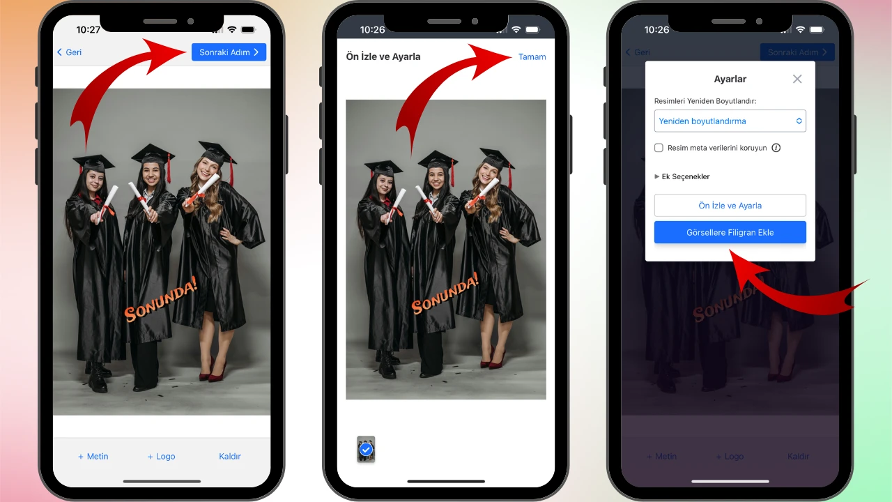 iphone’da bir görsele nasıl metin eklenir