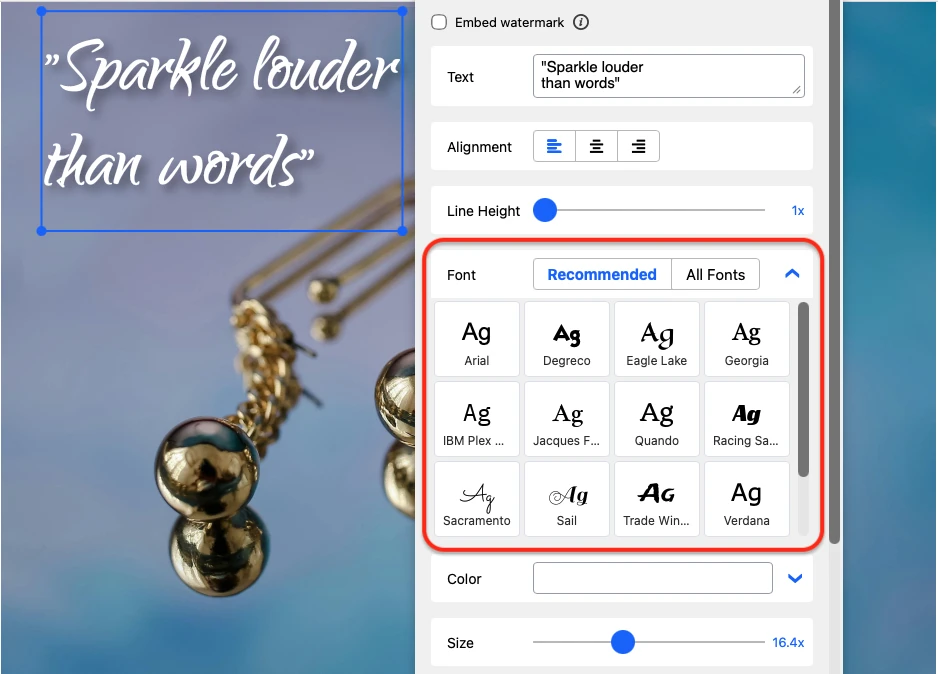 adaugă text pe imagine online