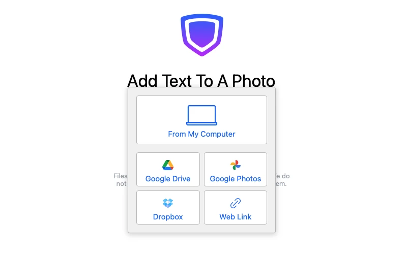 add text to photo free