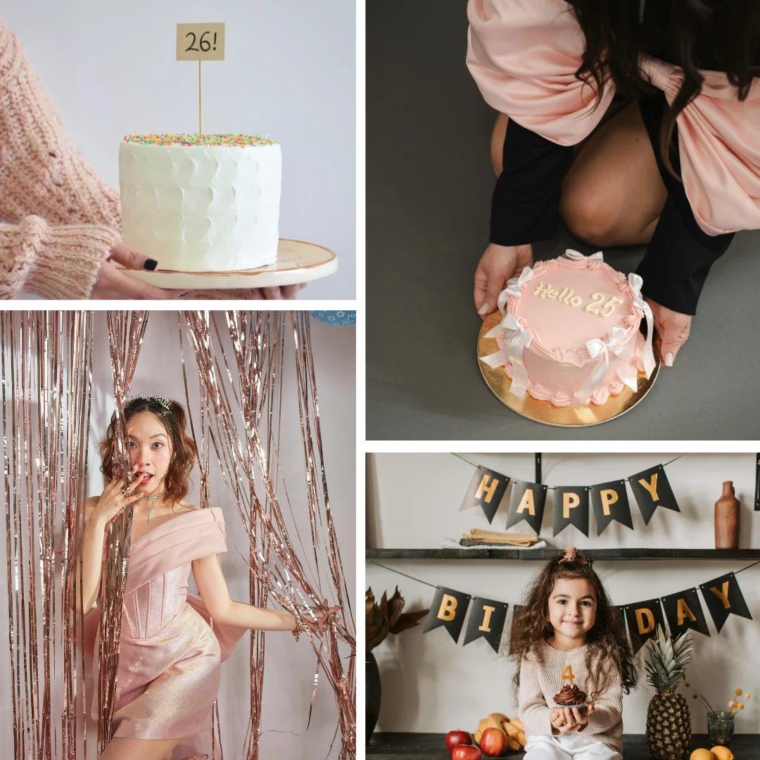 Birthday Photoshoot Ideas - Props