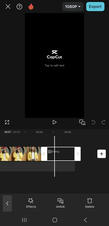 Blur a Face in a Video using CapCut