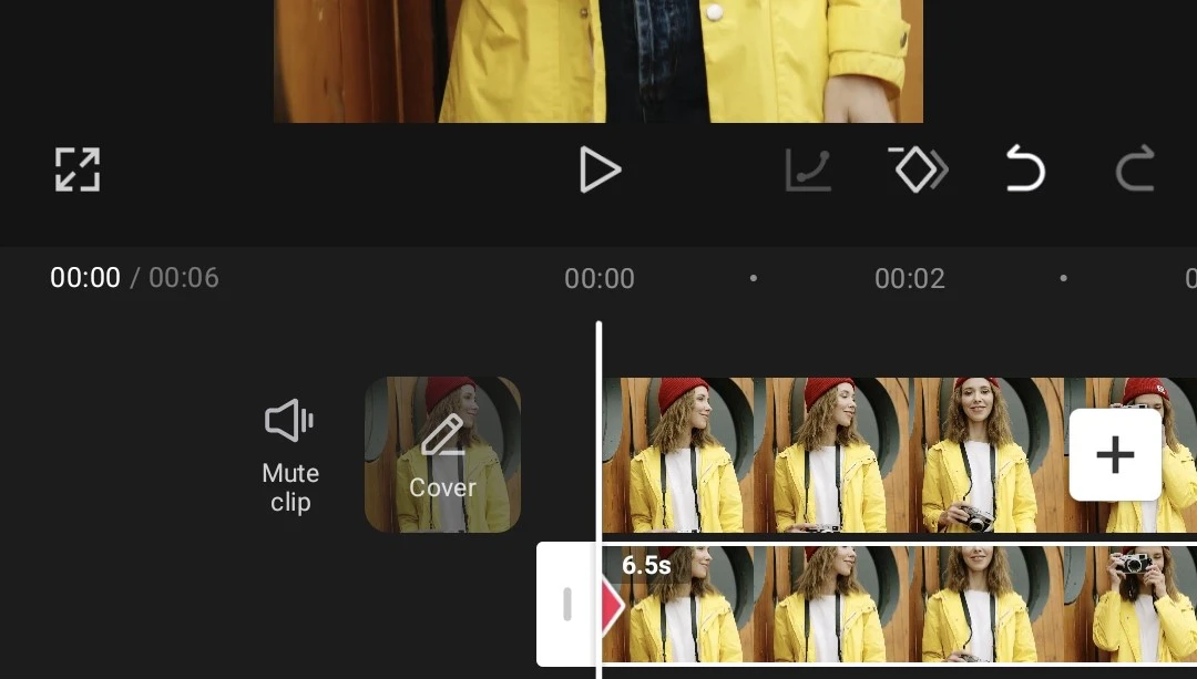 Blur Face in Video using CapCut