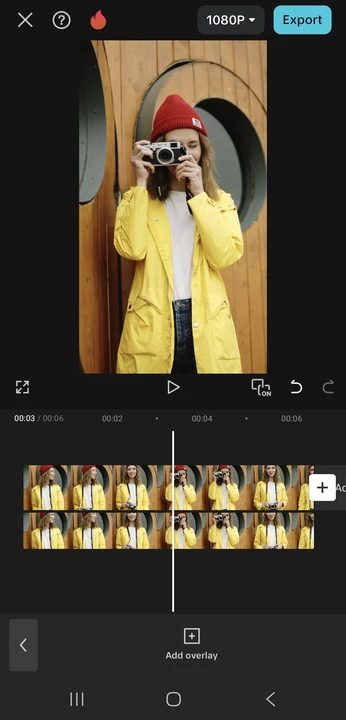 Blur Face in Video using CapCut