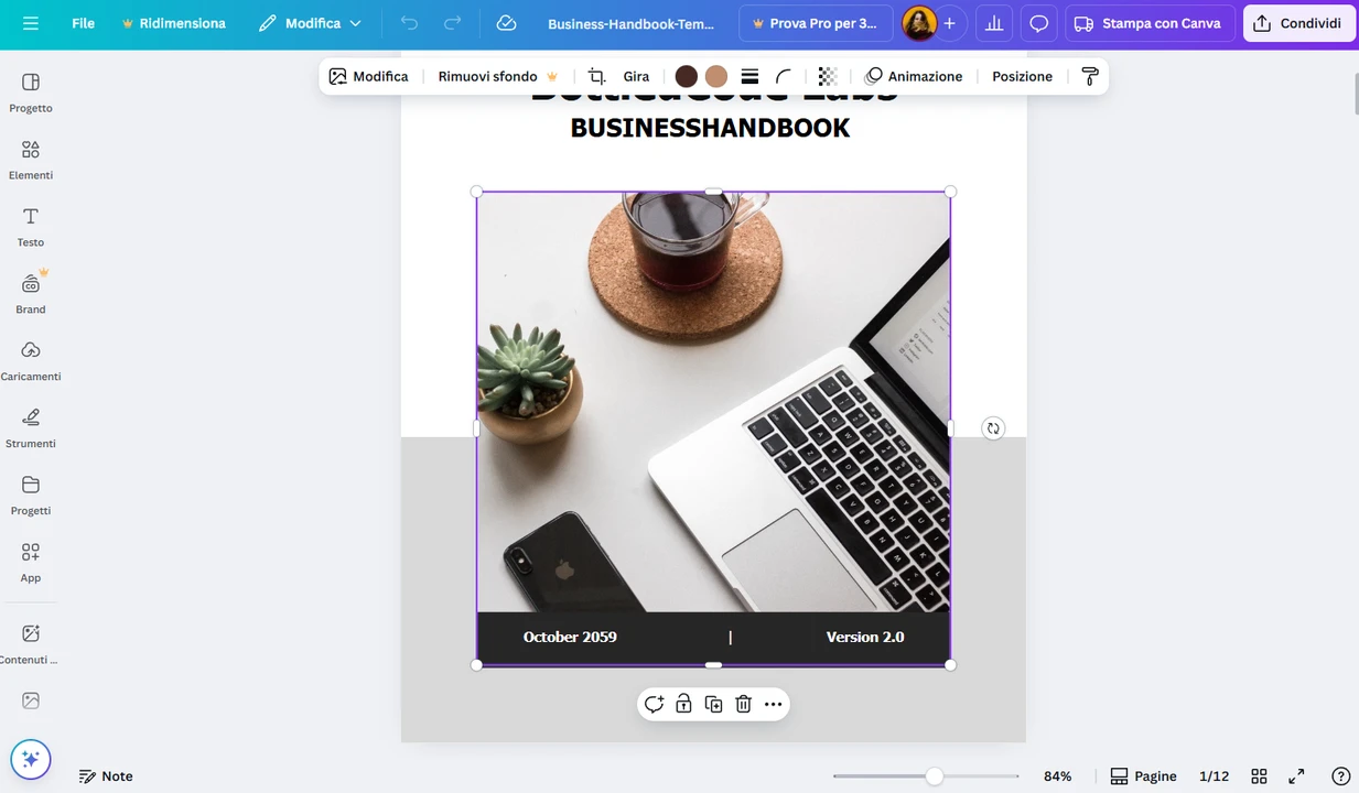 canva modifica pdf