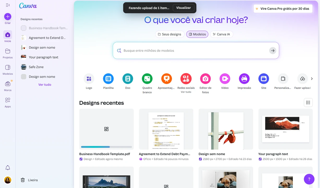 canva editar pdf