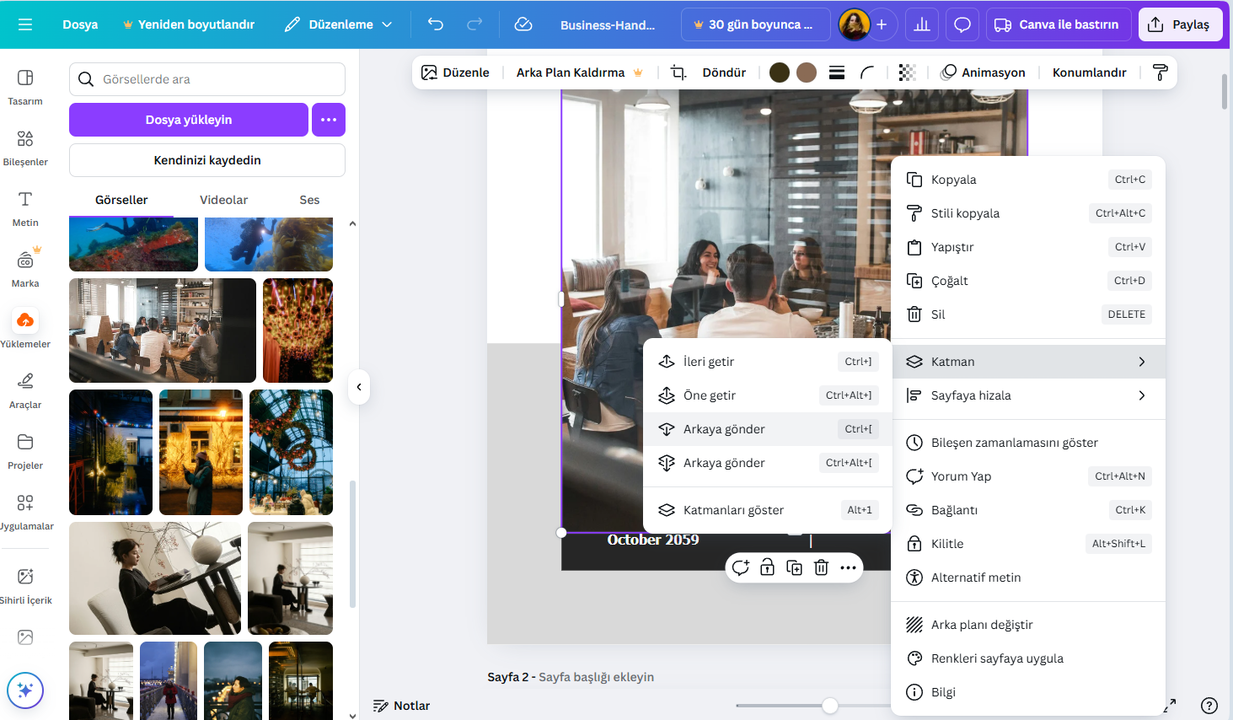canva pdf düzenleme