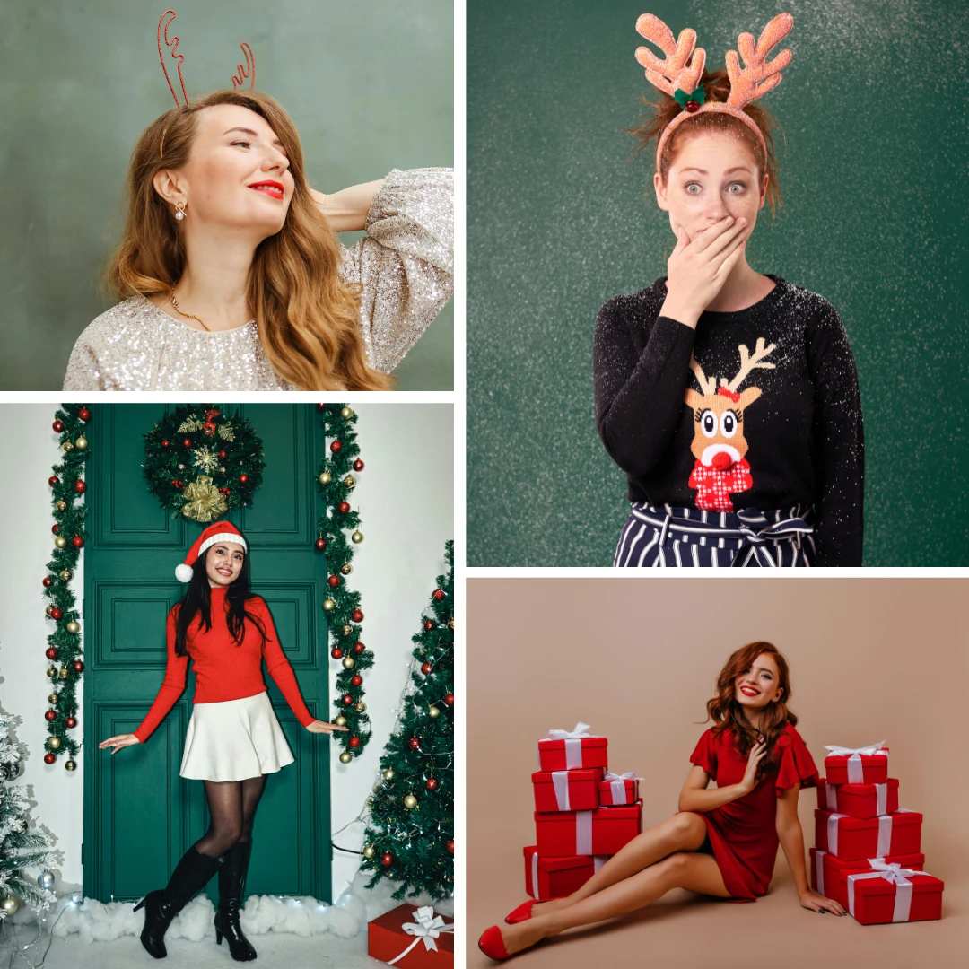 Christmas Photo Ideas - Studio Portrait