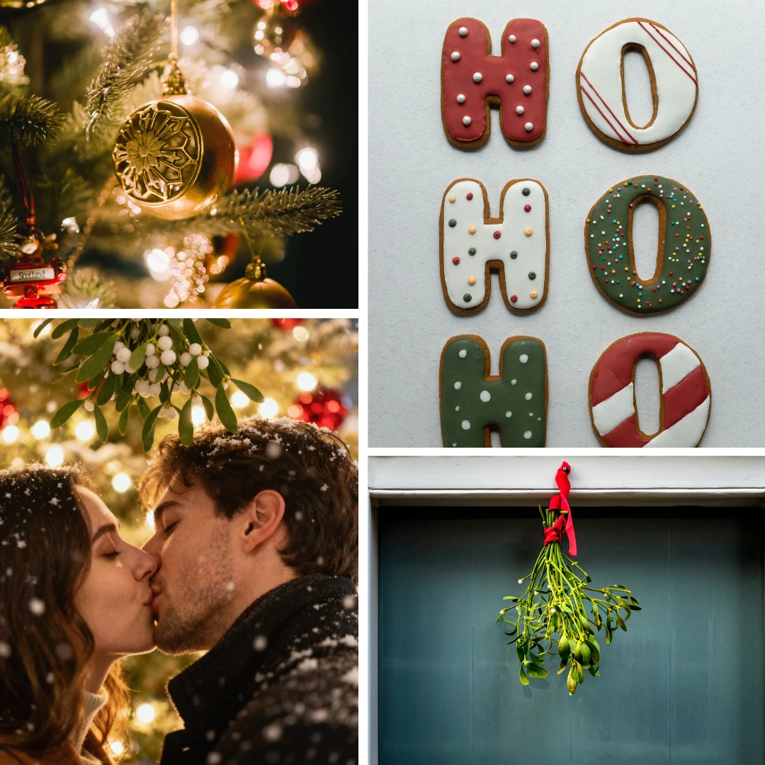 Christmas Photo Ideas - Mistletoe