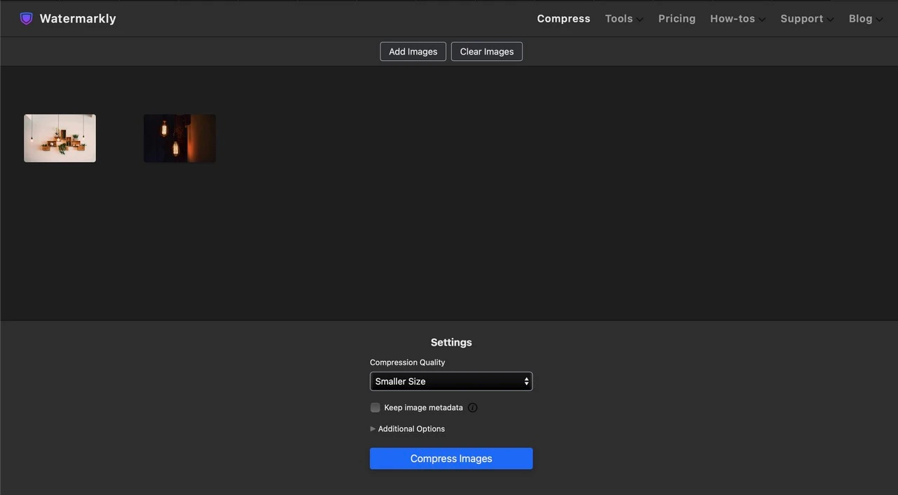 how to compress an image on mac online