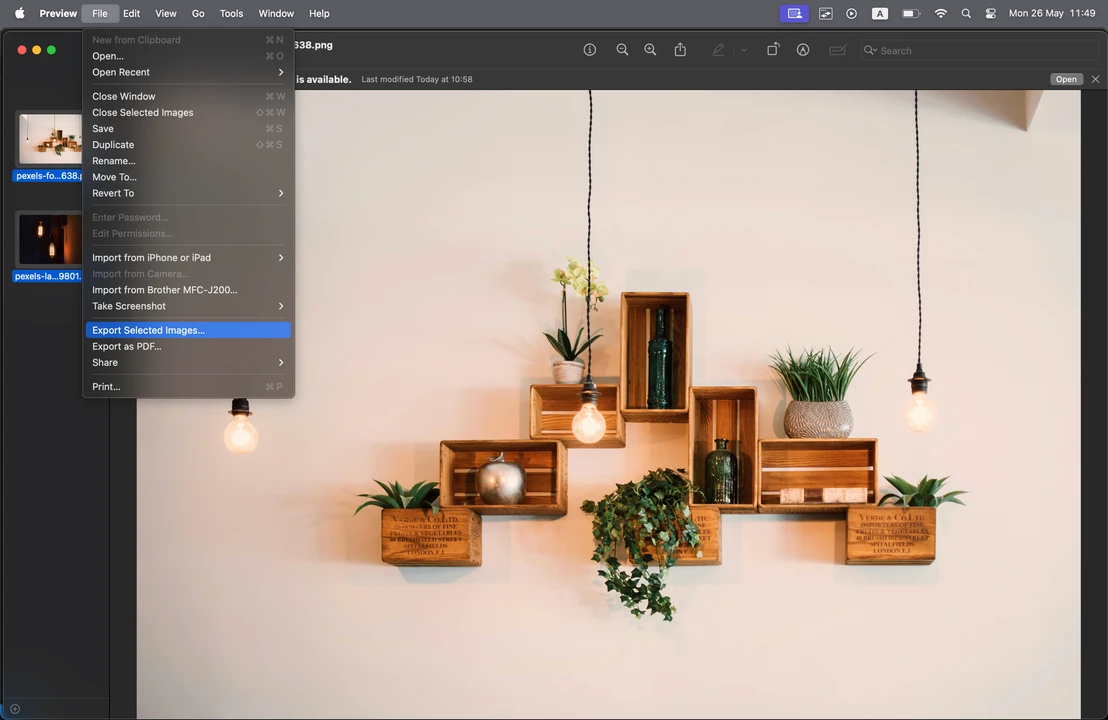 how to compress images on mac