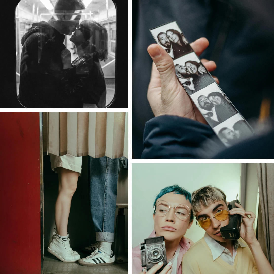 Couple Photoshoot Ideas - Photo Booth
