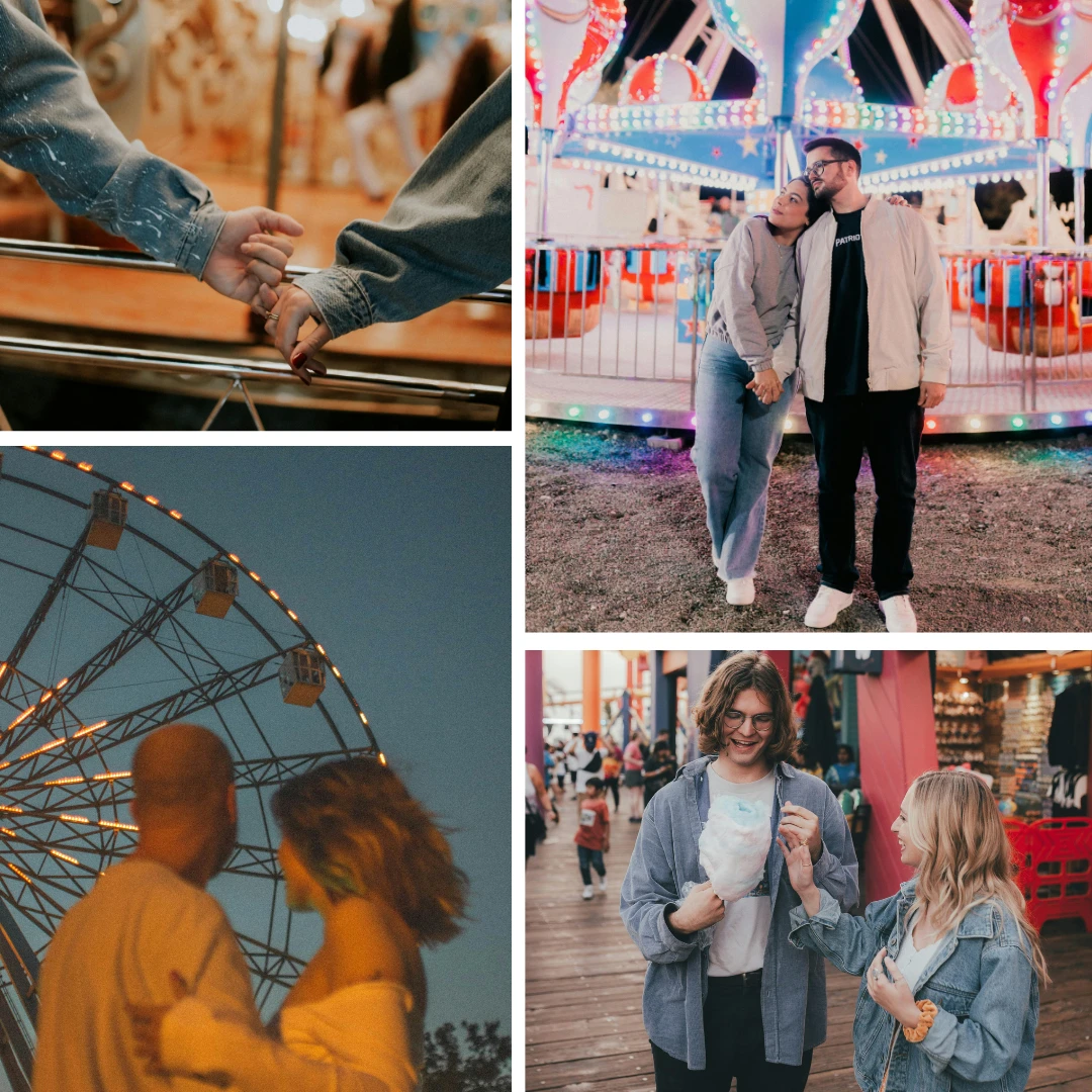 Couple Photoshoot Ideas - Carnival