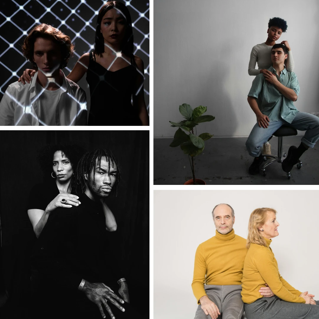 Couple Photoshoot Ideas - Studio