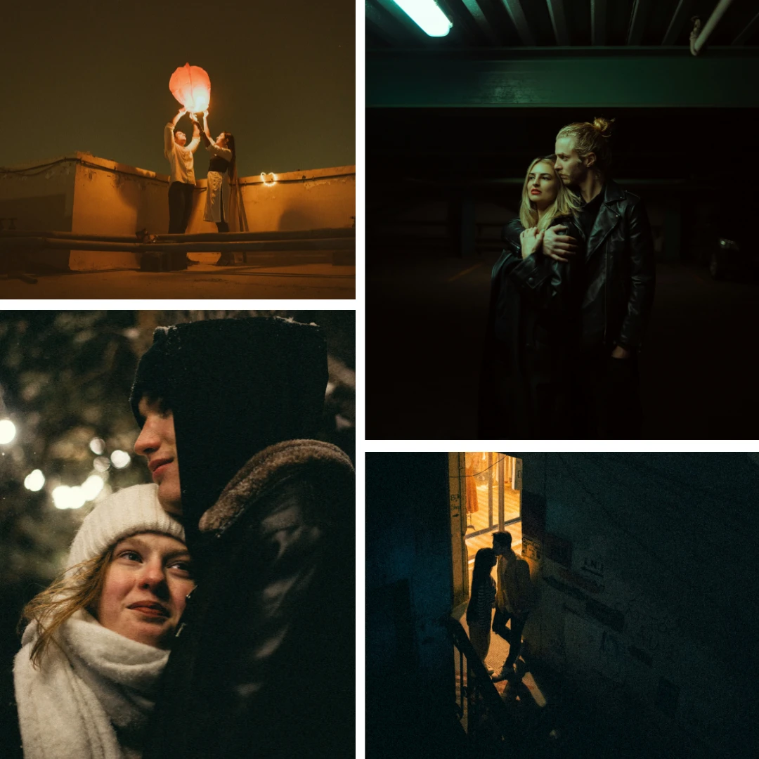 Couple Photoshoot Ideas - Evening
