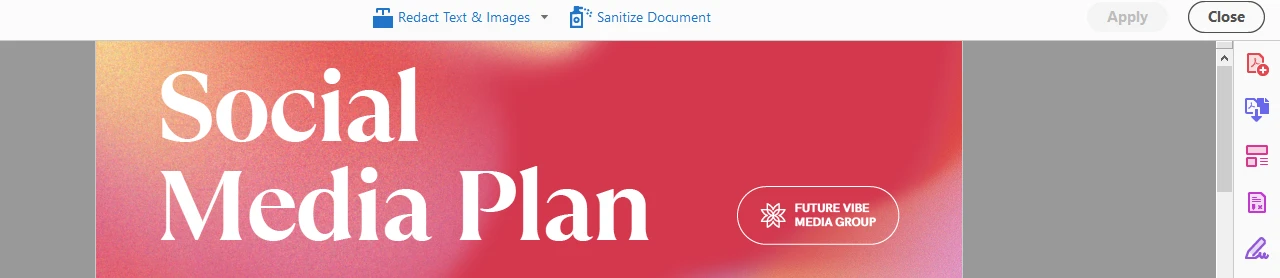 How to crop a PDF in Adobe Acrobat permanently