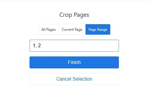 How to Crop a PDF on Windows using PDFgear online