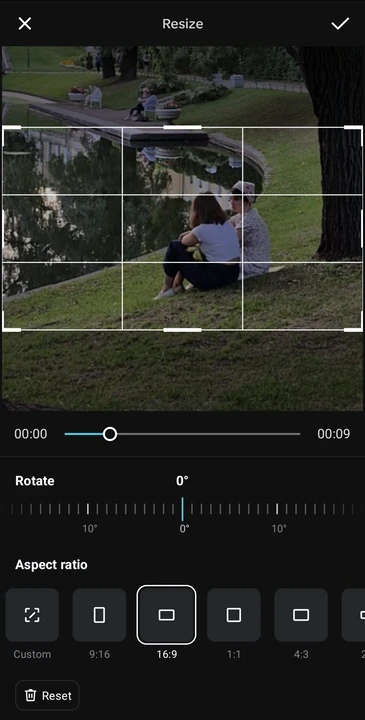 How to Crop a Video in CapCut