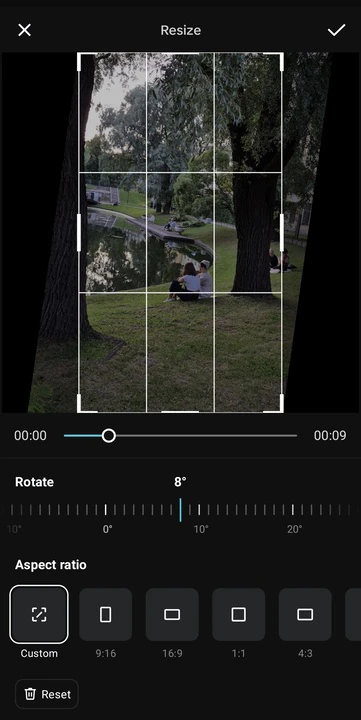How to Crop a Video in CapCut