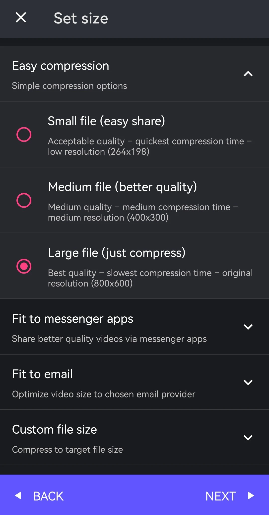 how to send a large video through email from phone