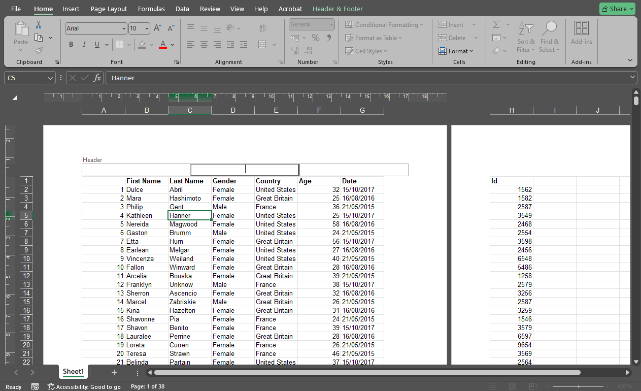 How to Insert a Watermark in Excel