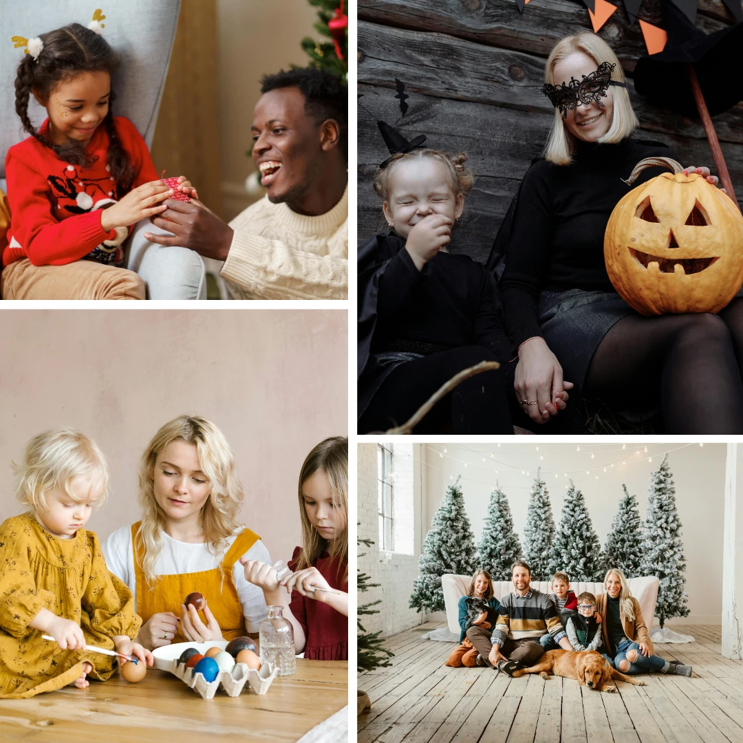 Family Photoshoot Ideas - Holiday