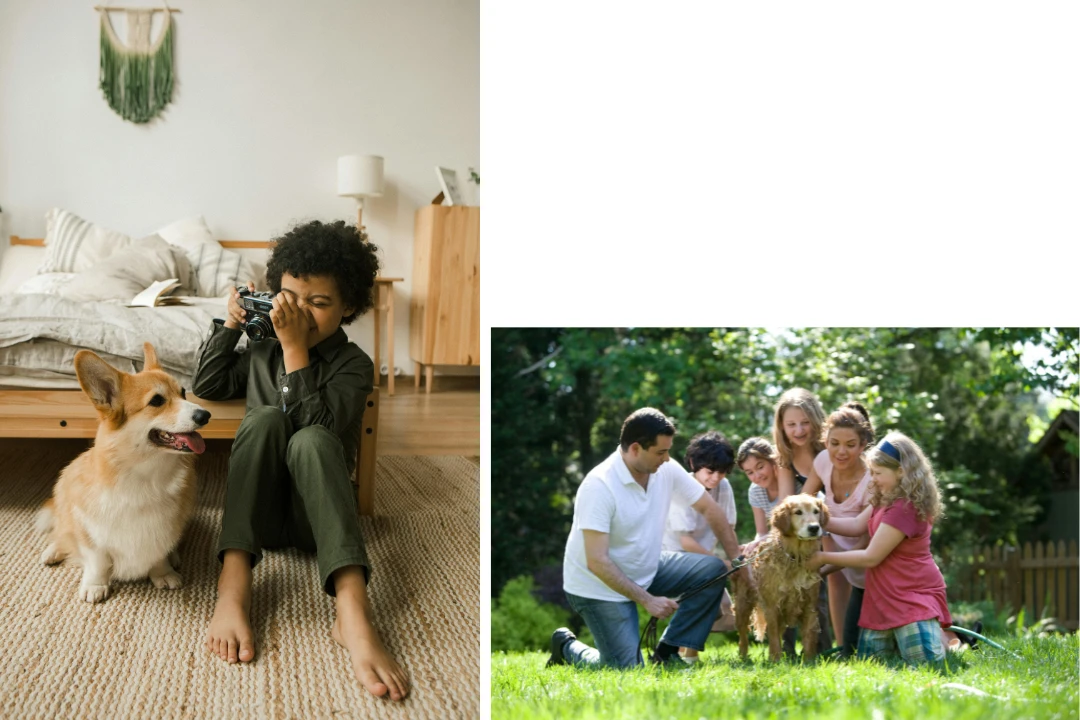 Family Photoshoot Ideas - Include a Pet