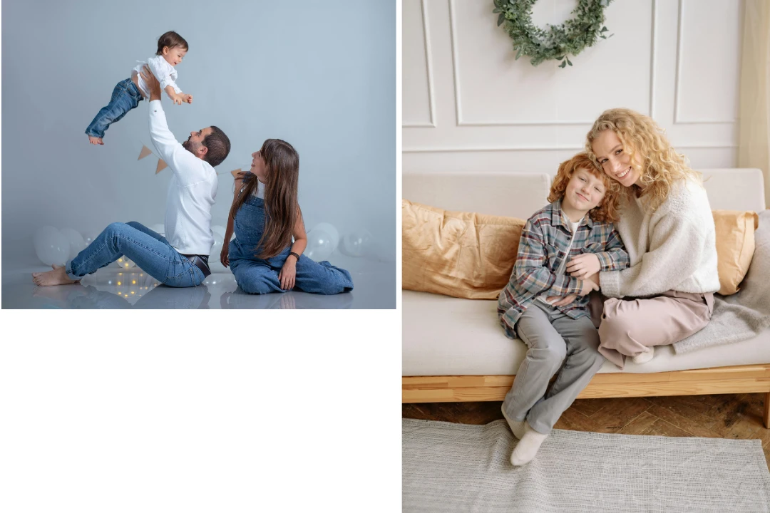 Family Photoshoot Ideas - Studio Family Photoshoot