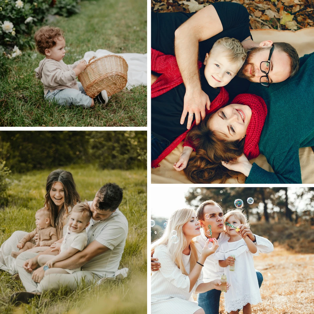 Family Photoshoot Ideas - Lifestyle in Nature