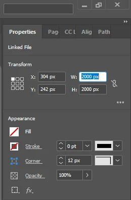 How to crop an image in InDesign and change the aspect ratio