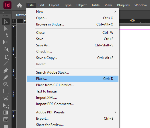 How to crop an image in InDesign without changing the aspect ratio
