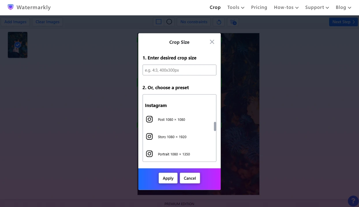 Optimize content for Instagram