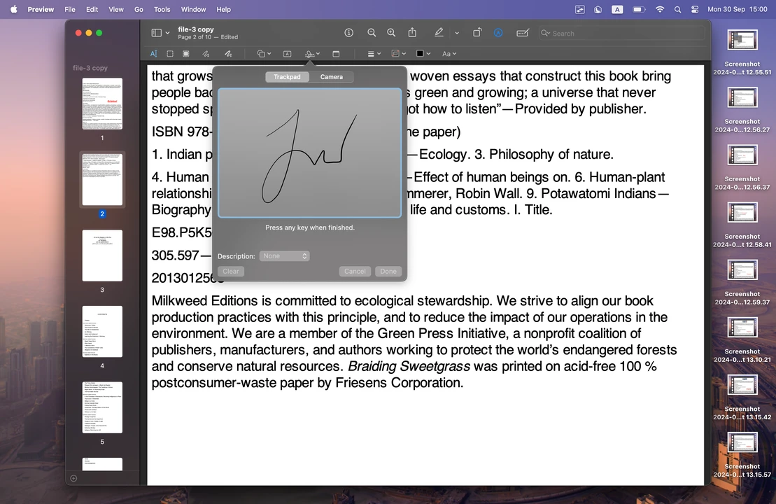 How to Add a Signature in Preview