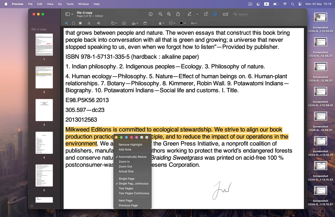 How to Undo Changes in pdf on mac