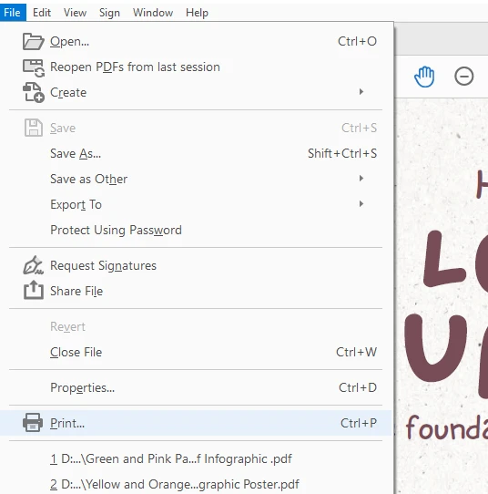 How To Resize PDF With Adobe Acrobat’s Print Feature