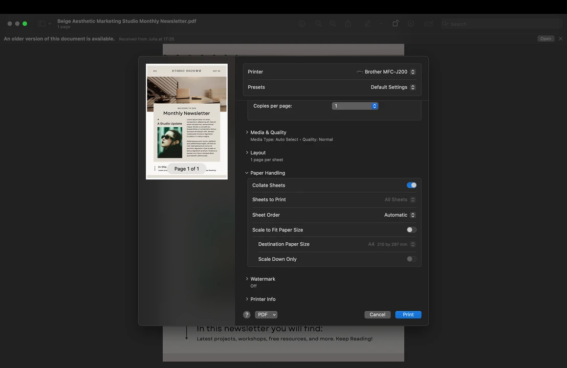 How To Resize a PDF Using Preview App