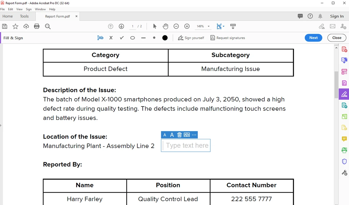 How to Write on a PDF Using Adobe Acrobat on Windows or Mac