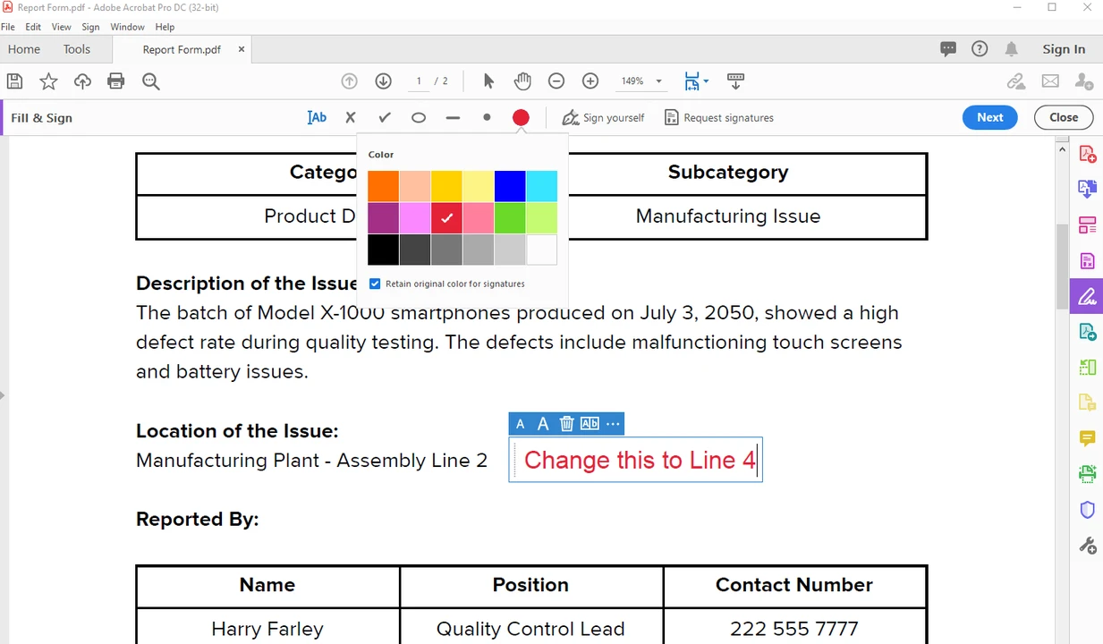 How to Write on a PDF Using Adobe Acrobat on Windows or Mac