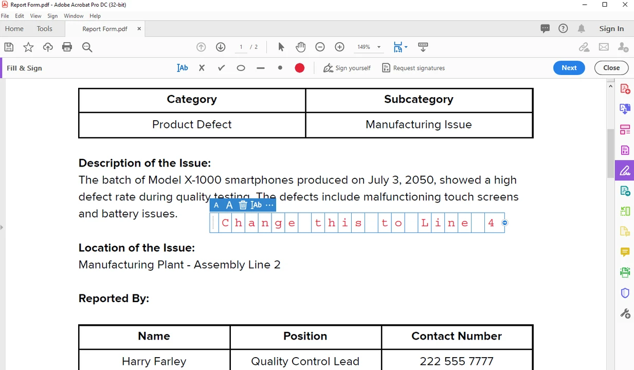 How to Write on a PDF Using Adobe Acrobat on Windows or Mac