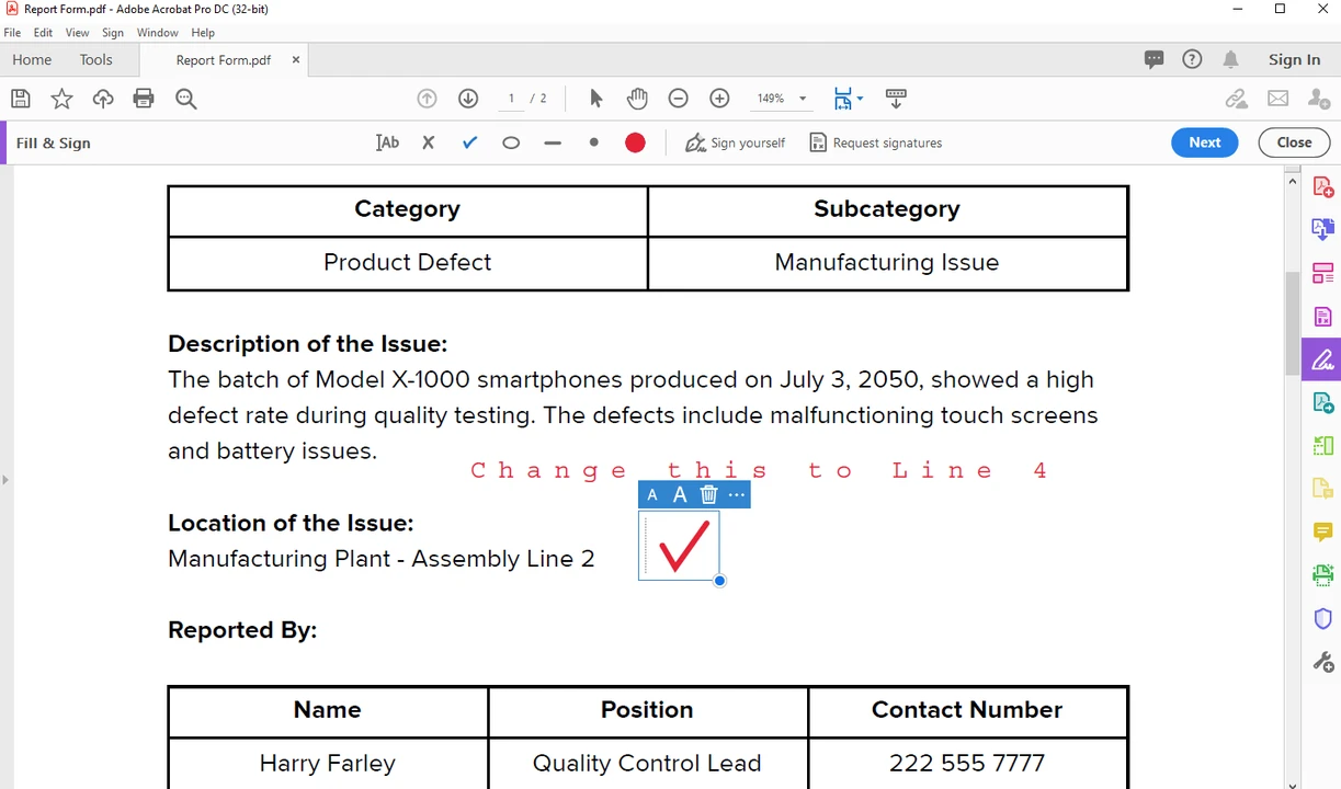 How to Write on a PDF Using Adobe Acrobat on Windows or Mac