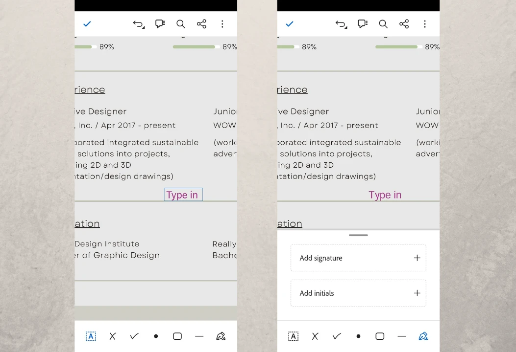 How to Write on a PDF Document on Android