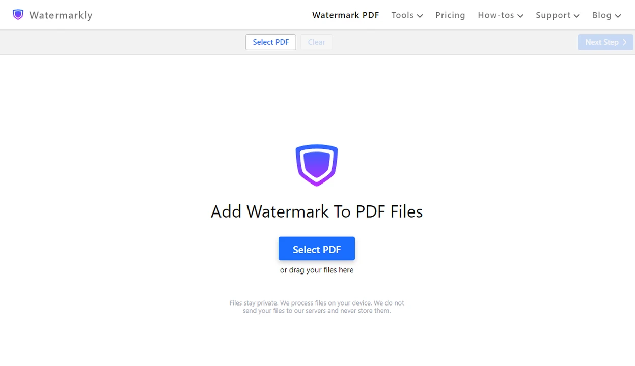 How to Write on a PDF Using Watermarkly