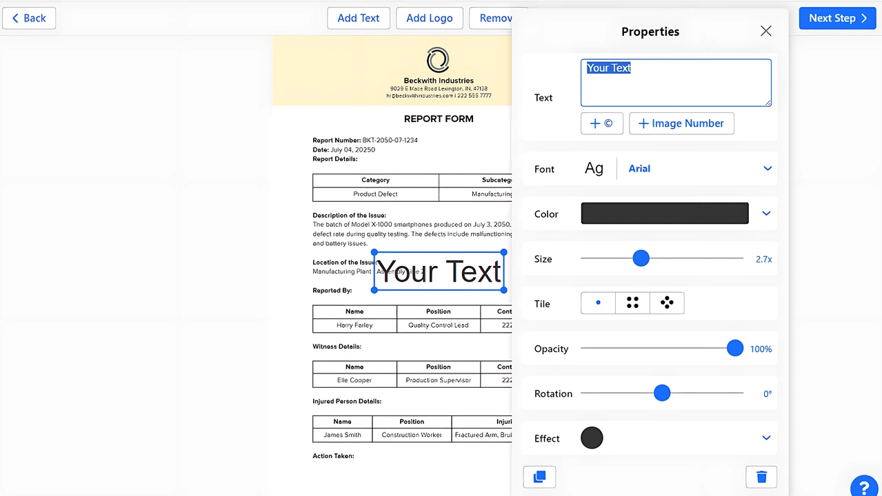 How to Write on a PDF Using Watermarkly