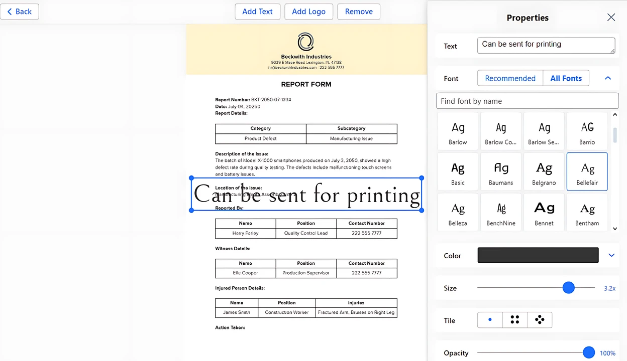 How to Write on a PDF Using Watermarkly