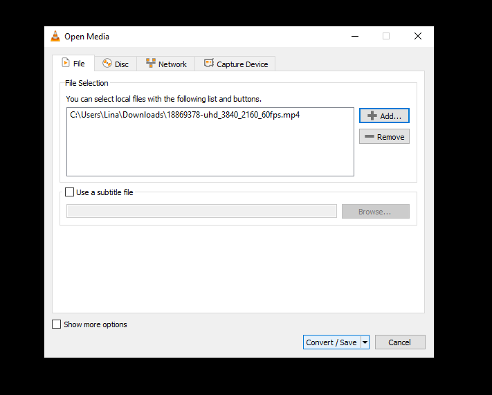 How to Make a Video File Smaller using VLC