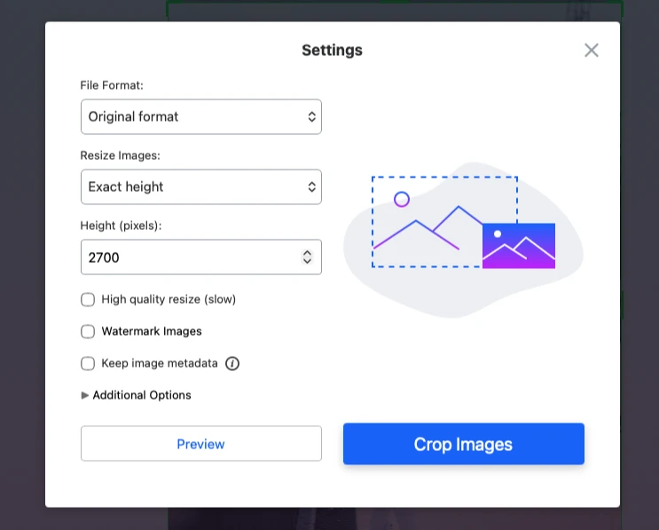как изменить размер фотографий для Instagram с точной высотой или шириной