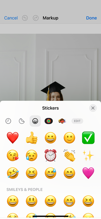 How to Add a Sticker to a Photo on iPhone