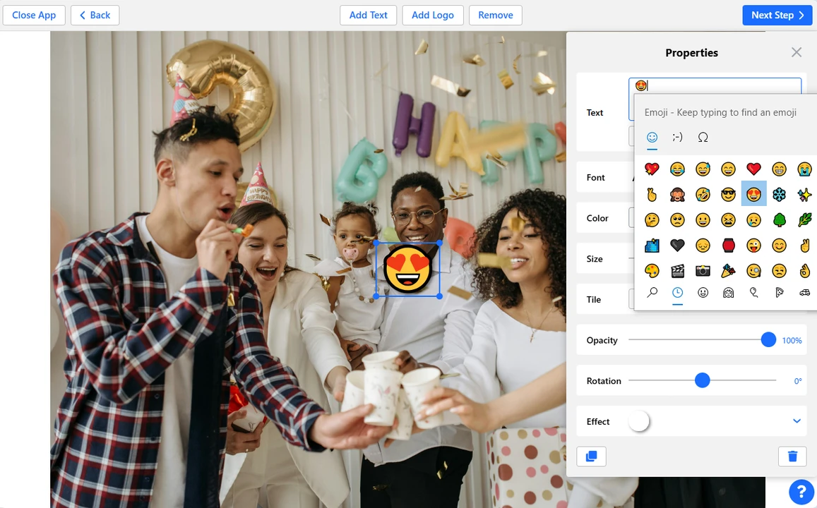 How to Add an Emoji to Your Photos Using Watermarkly