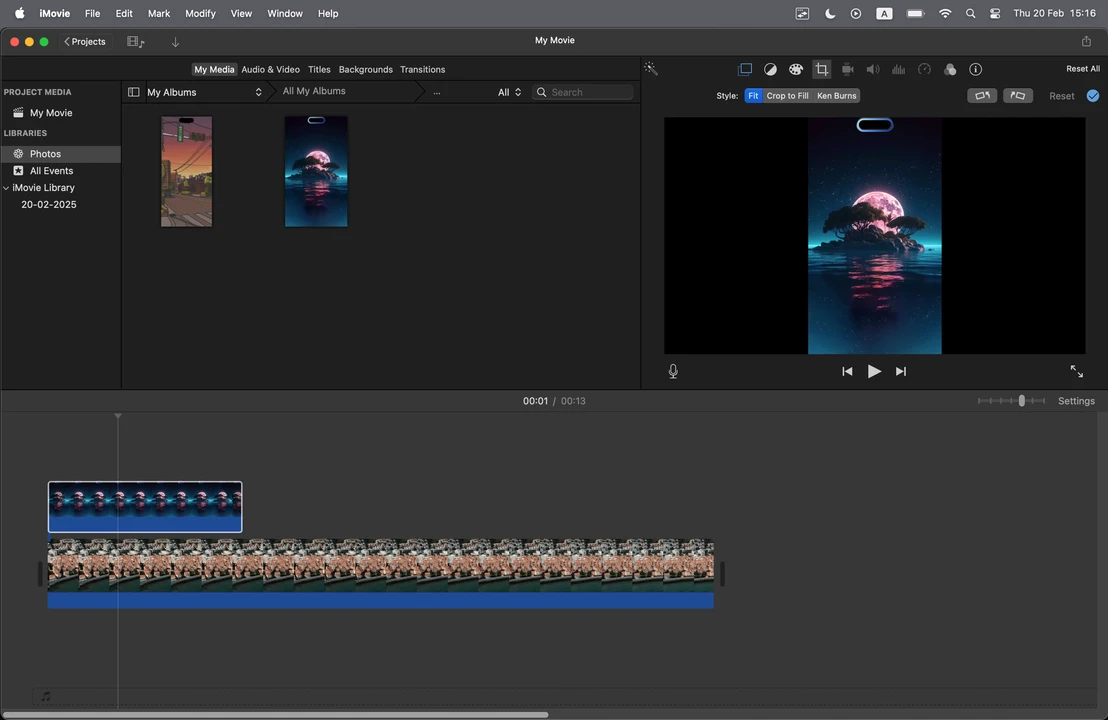 How To Add a Picture Into a Video As an Overlay Using iMovie