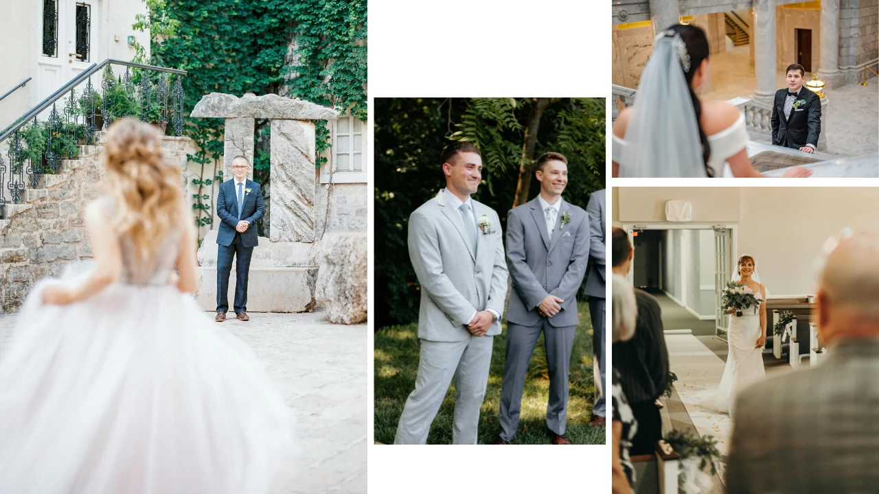wedding photo ideas - Aisle Perspective